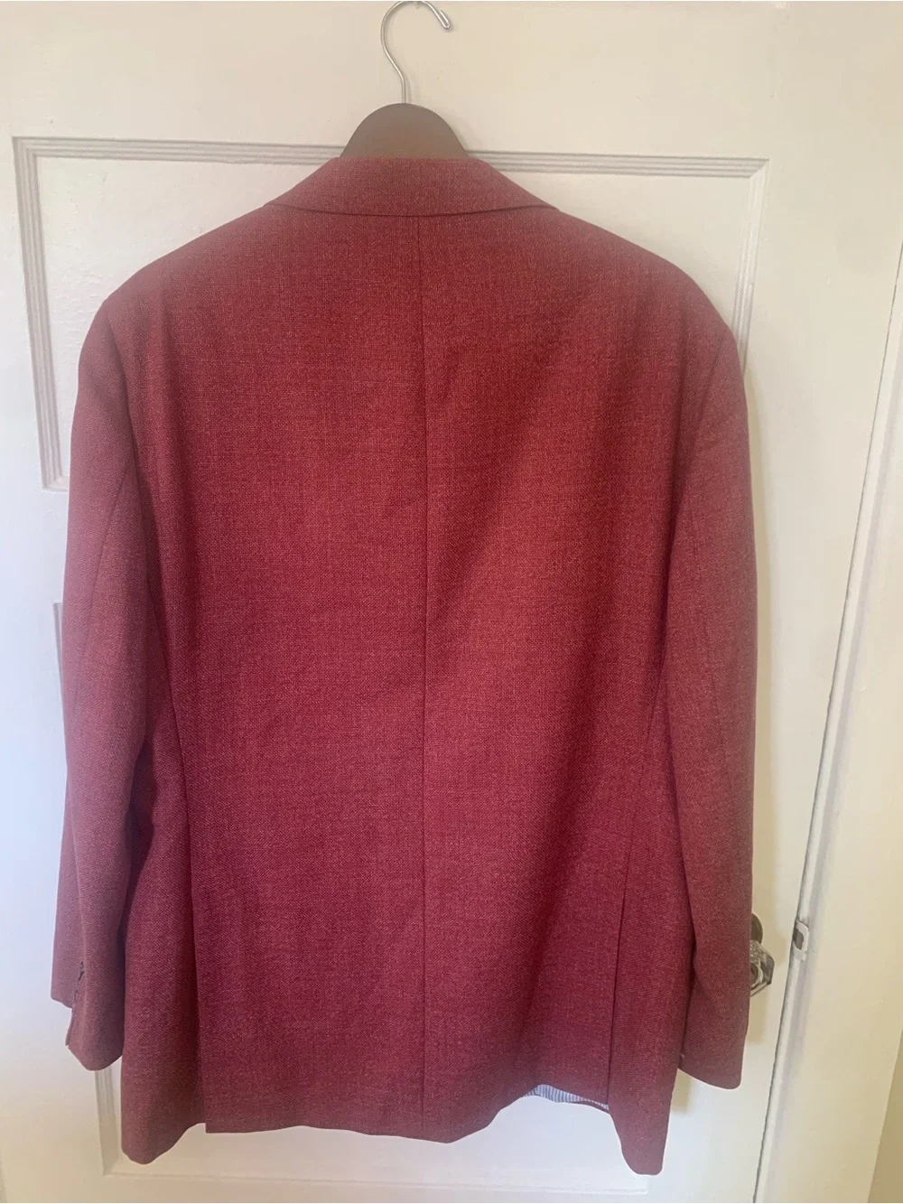 Brooks Brothers REDA Red Italian Wool Tweed Sport Coat- Classic Two-Button